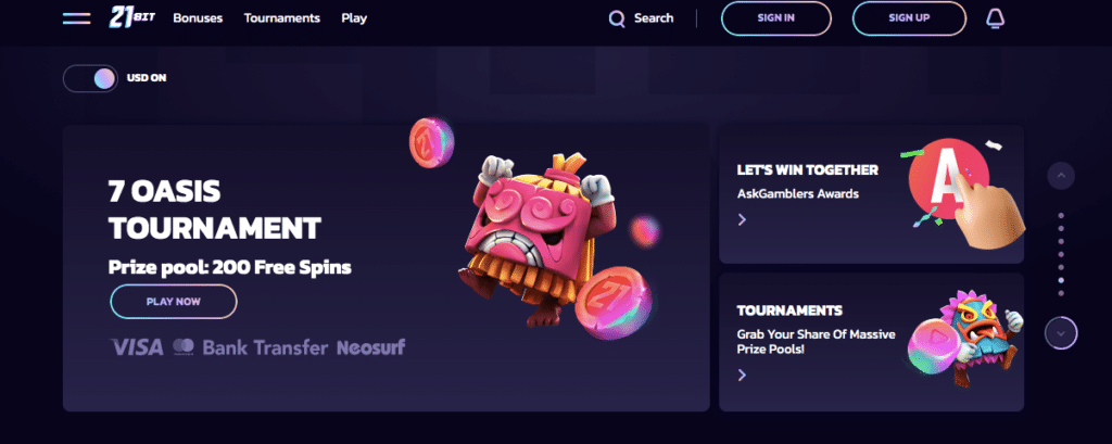 Slots menos anunciados