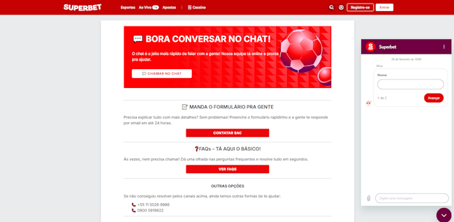 Bets apostas