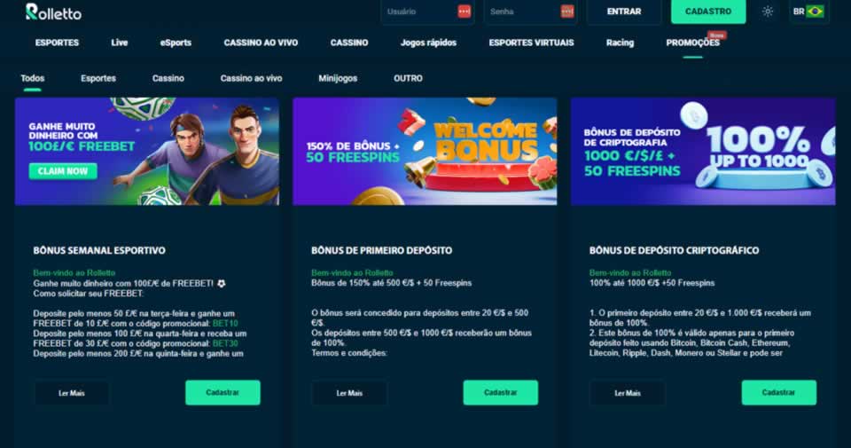 Jogos de apostas online